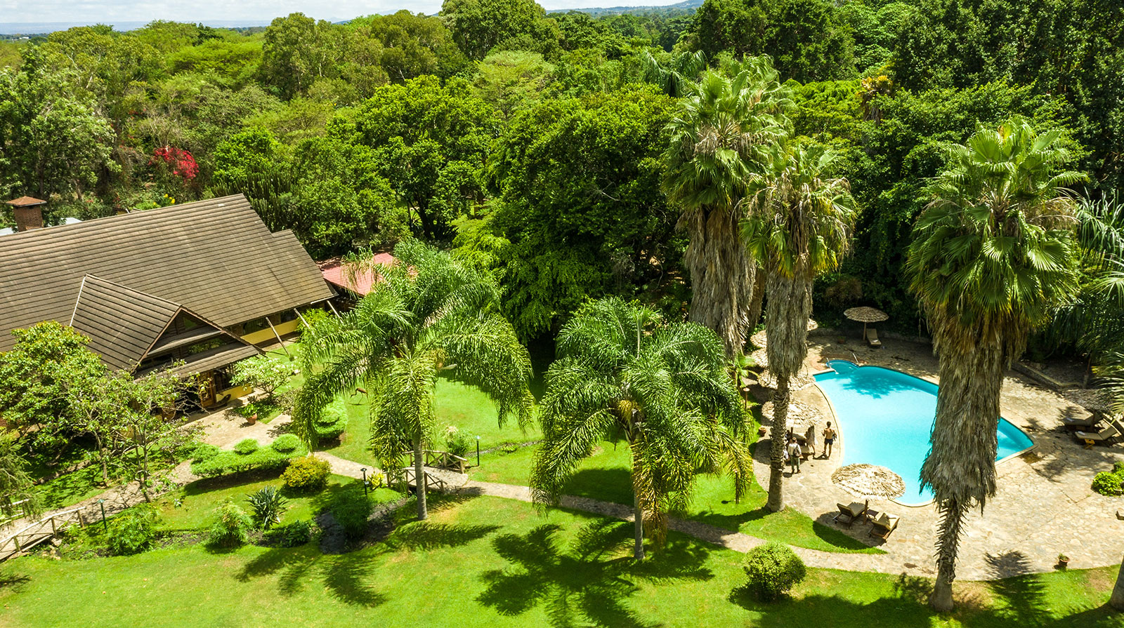 Arumeru Lodge - Oasis verde cerca de Arusha